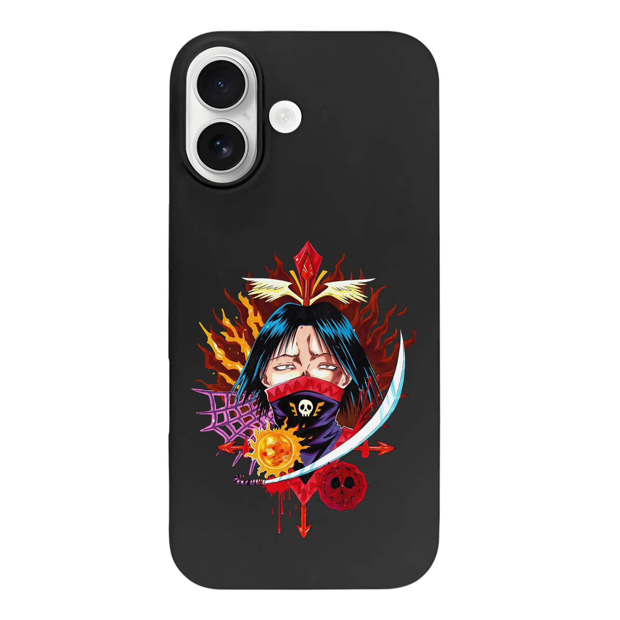 ハンター×ハンター グッズ フェイタン＝ポートオ - iPhone 17 シリーズ シリコンケース 薄型 耐衝撃 指紋防止 ソフトタッチカバー 精密フィット 傷防止 保護ケース iPhone 17/17 Air/17 Pro/17 Pro Max 対応